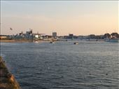 A Danish naval ship from the Cold War era on the left and the royal yacht on the right.: by shire_girl, Views[358]