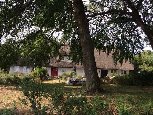 One of the thatched cottages we passed.