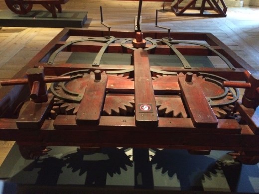 Perhaps the earliest version of a car - Leonardo Da Vinci.