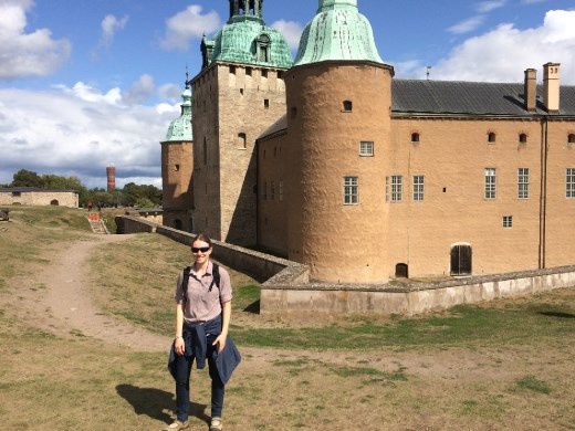 Out on the ramparts.