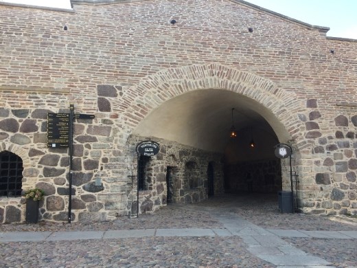 One of the old entrance gates to the town, inside of which was the only legal place for trade (after you'd been taxed).