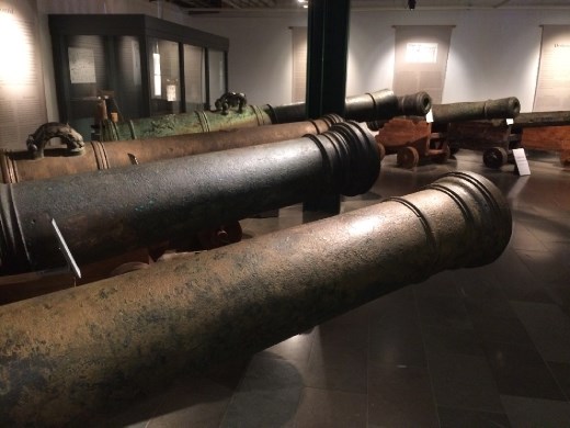 Some of the cannons they missed in the 17th century retrieval. 