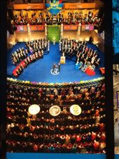 Photo of the Nobel Ceremony below some of the real medals.: by shire_girl, Views[234]
