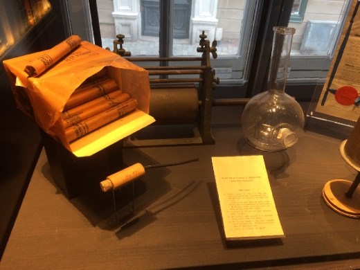 Dynamite: the invention that made Alfred Nobel famous, and wealthy. Sadly his brother was one of the casualties in the creation of it, and amazingly Alfred Nobel pressed on after the tragedy.