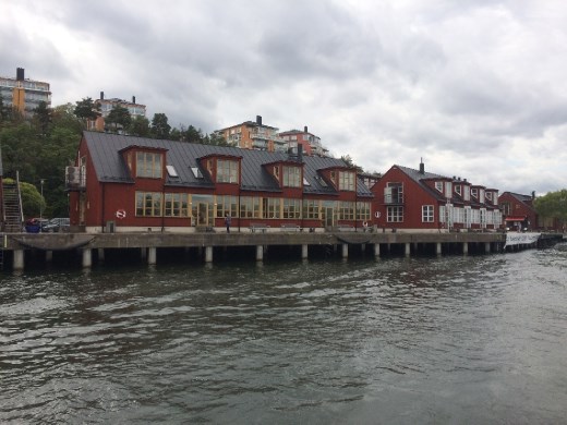 Heading out on the ferry.