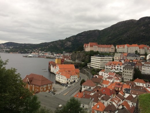 View from atop the fortress.