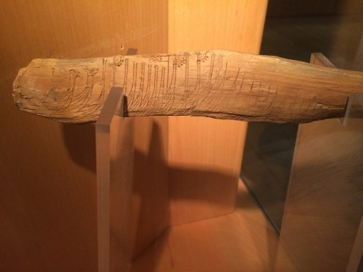 Hanseatic vessels inscribed in wood.