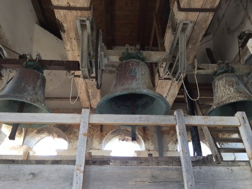 The huge bells themselves. 