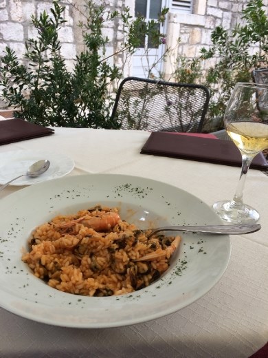 Seafood & marina risotto!