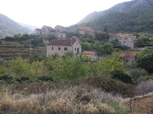 Picturesque Hvarian village.