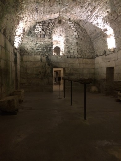 The basement of Diocletian's palace.