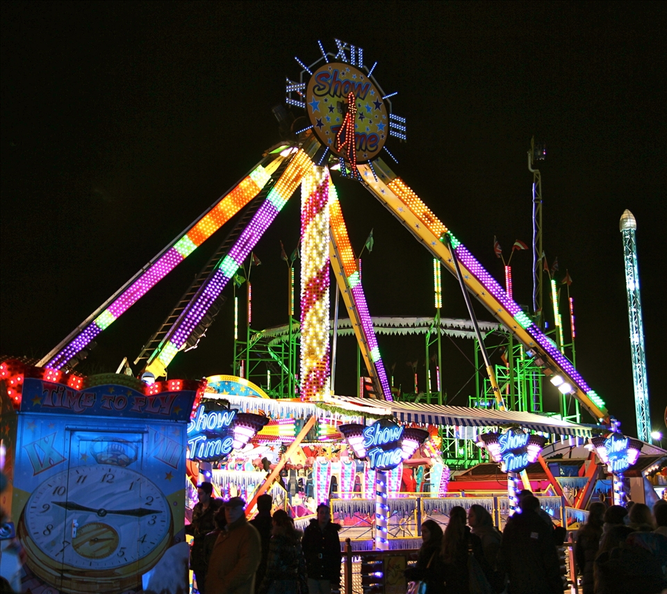 This was a 'killer' ride! Picture taken just before I got forced onto this ride.