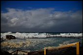 Marouibra Rock pool just before the storm : by shortstories, Views[319]