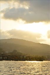 After cycling for a month, the first glimpse of Kerala, 