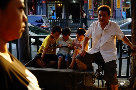 Magic in eyes and conversation of others overheard on the street. 