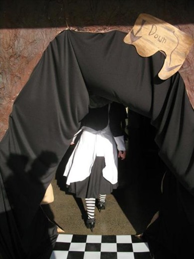 Go on Alice, go down the rabbit hole...