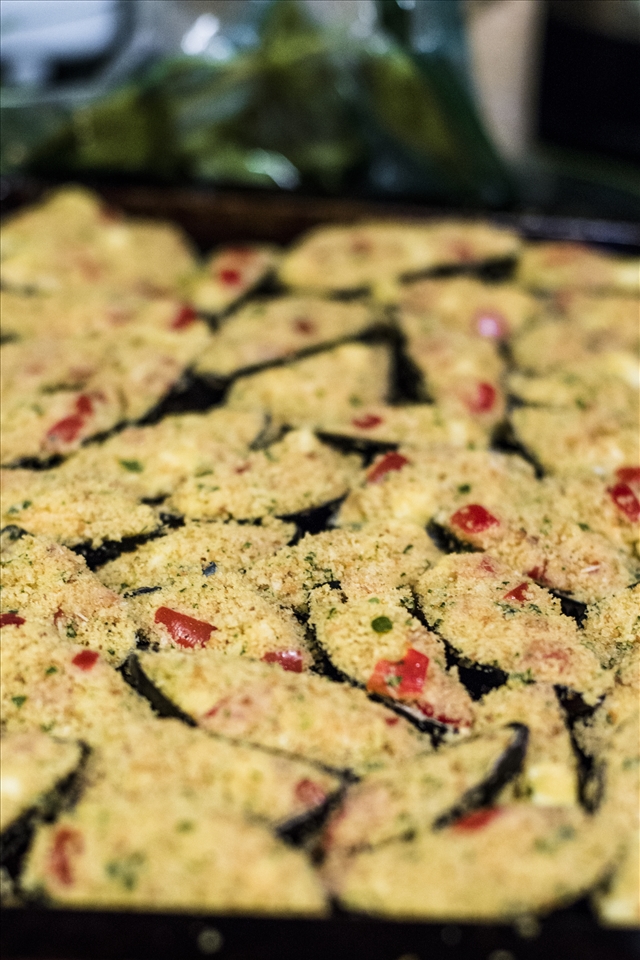 Laid out ready to grill