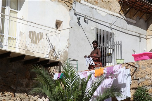 Mother in Sicily. Care, worry. Sadness, hope. Present. Future.