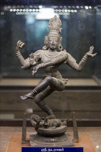 God of Bharathanatiyam dance form - Natraj.