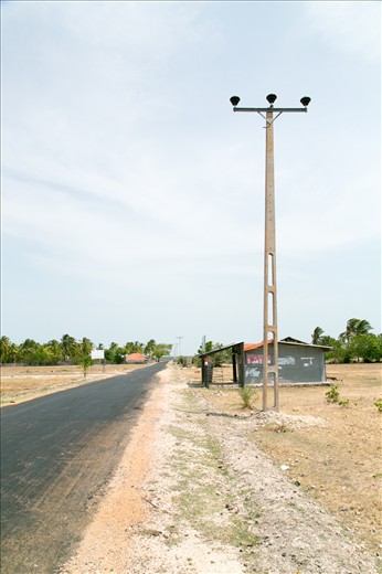 Mains electricity is coming with all the luxuries it brings – but the wires have not yet arrived…