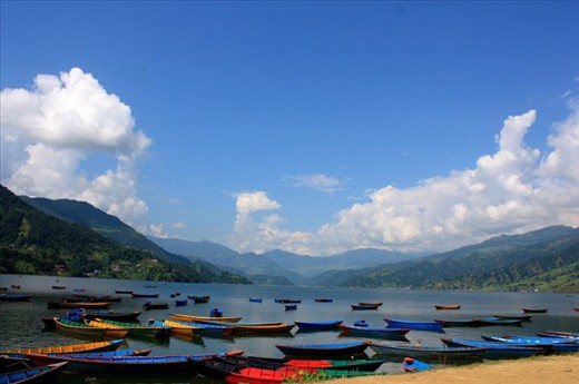 Pokhara lake 