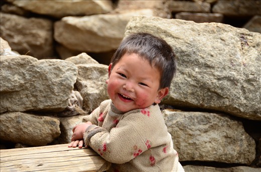 I traveled thounsands of km and alway found a smiling kid.