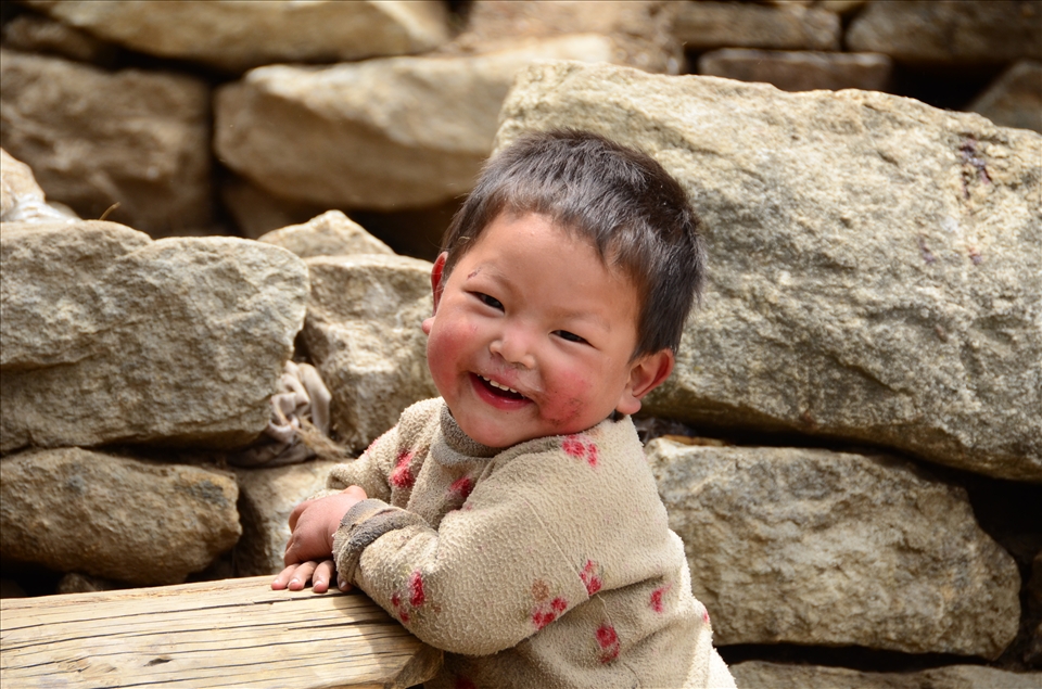 I traveled thounsands of km and alway found a smiling kid.
