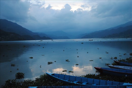 Back to Pockara Lakeside,peace and relax after 4 intensive days of trekking 