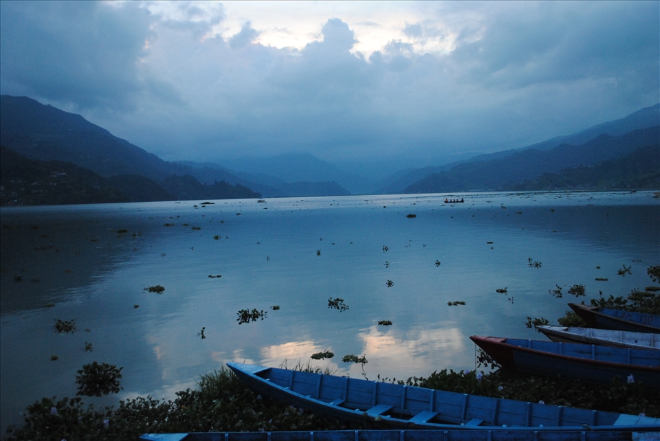 Back to Pockara Lakeside,peace and relax after 4 intensive days of trekking 