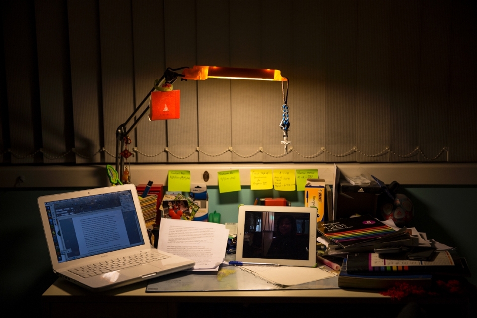 The onset of high tech gadgets has changed the way kids study in my brother's generation. My brother is often working on a laptop, and communicating to his friends via an iPad, and listening to music on his iPod.
