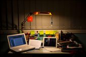 The onset of high tech gadgets has changed the way kids study in my brother's generation. My brother is often working on a laptop, and communicating to his friends via an iPad, and listening to music on his iPod.: by simbolism, Views[865]