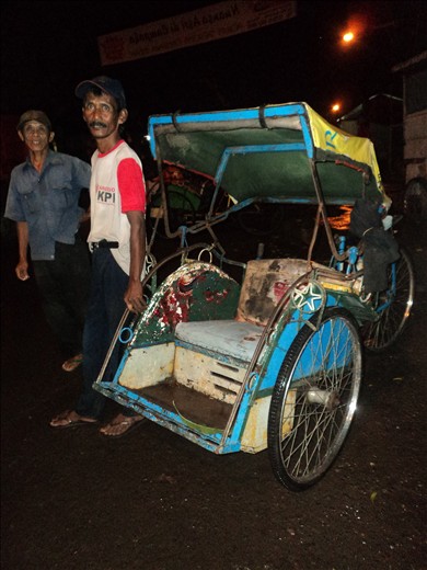 This rickshaw which bring their life to the future, only by rickshaw they can li