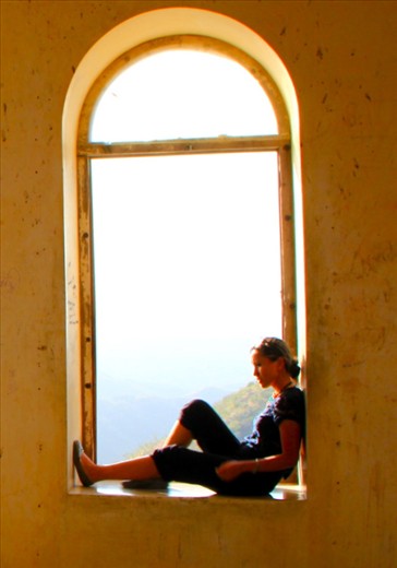 At the Summer Palace in Udaipur, India