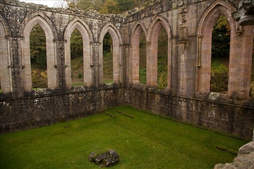 Windows from a height which shows the symmetry and architecture