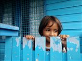4-year-old Priti hides a smile during an informal English lesson on her porch. 

Lakena Settlement, Viti Levu, Fiji. : by simtinger, Views[623]