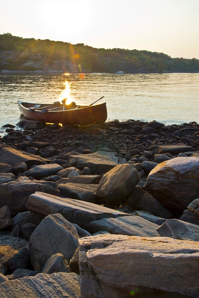 Boat found and not a moment too soon.
