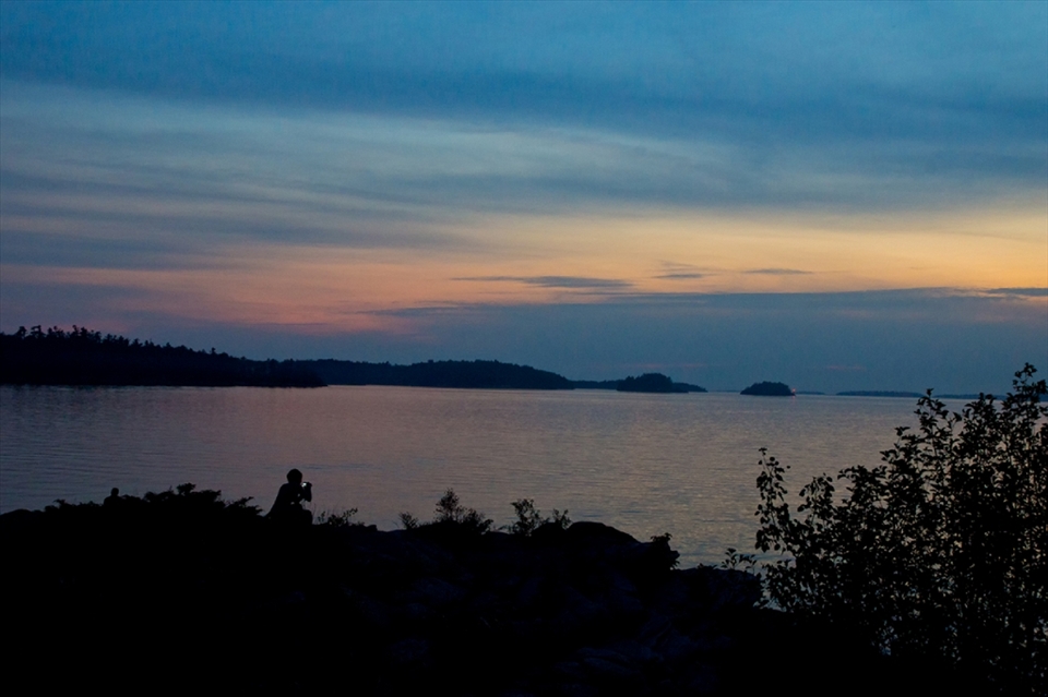 Made it in time for the final minutes of sunset.