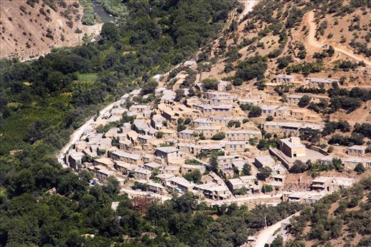 One of thousands of Kurdish villages located in the mountains.