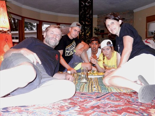 Mafe with my USA family