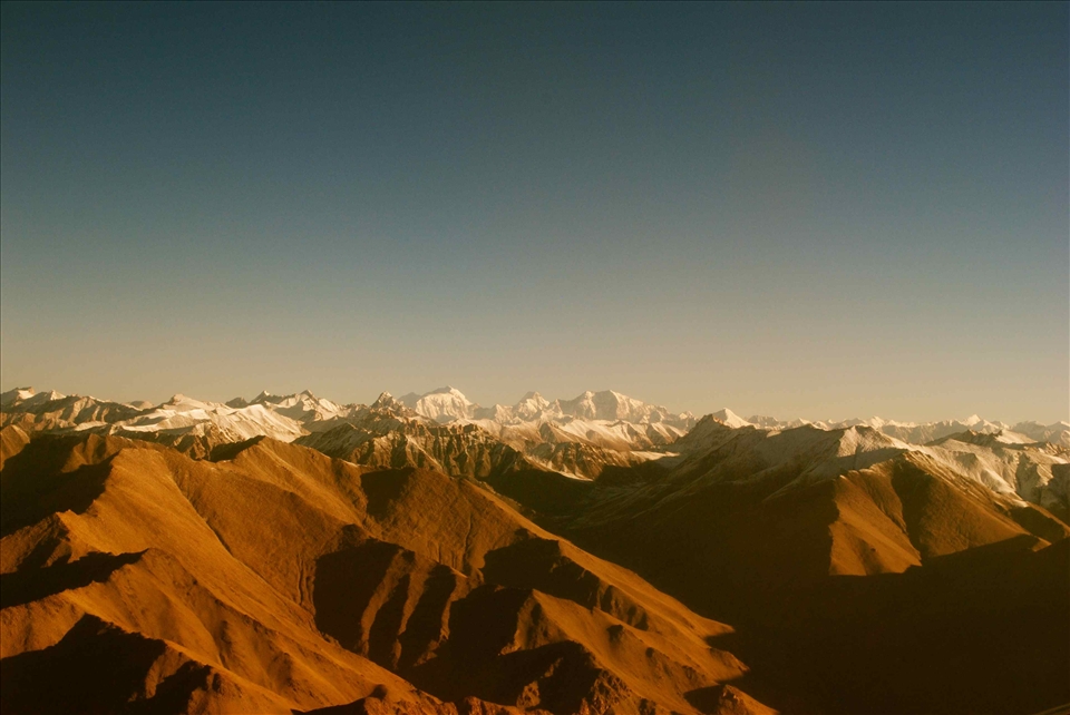 Ladakh, in the middle of the himalaya's