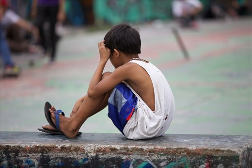 Alone with everyone.