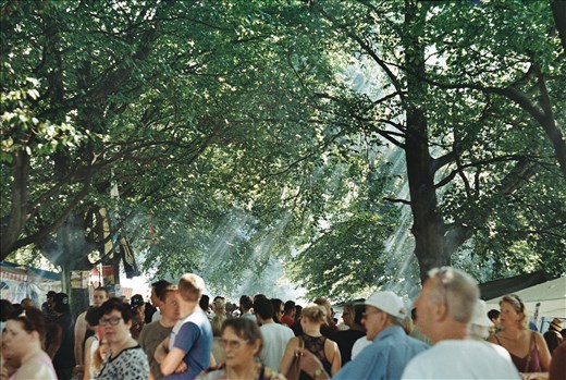 Enlightenment over people. Leeds, United Kingdom, 2013