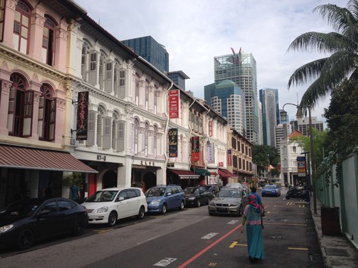 Straßen der Großstadt