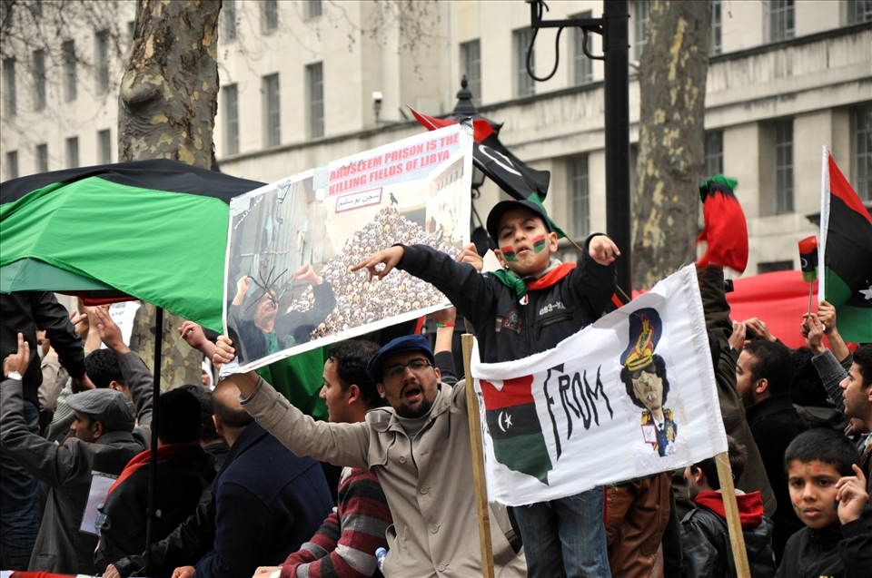 Children protesting alongside adults with just as much passion. 