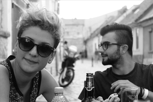 Let your mind wander wherever it may. Taken on the streets of Cluj.