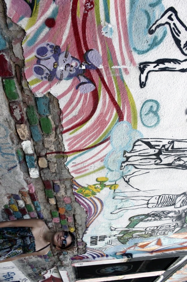 Stop for a moment and dream. Taken in a colourful corner of Timisoara.