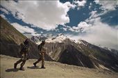 The drive towards Leh, Kashmir from Srinagar is through a treacherous terrain, riddled with frequent landslides and earthquakes, but the views are immensely breathtaking. The Indian soldiers, posted at these locations fight not only the threat of militants entering India from Pakistan through these mountain regions, but also the harsh cold winters where each day is a new battle for survival. : by smaran, Views[979]