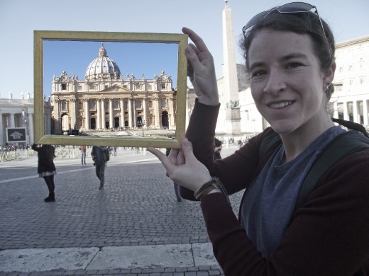At St Peter's Basilica, Vatican, Italy