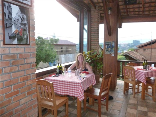 Already found pizza!