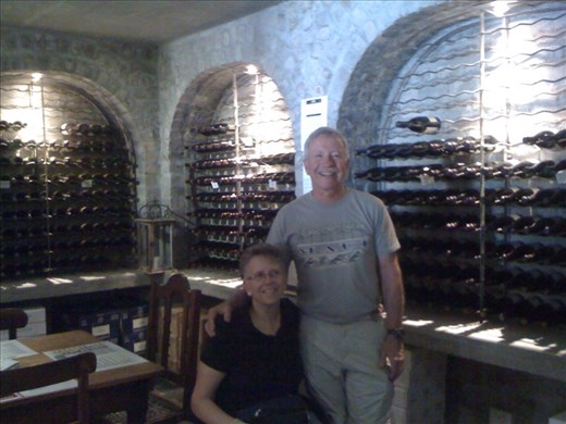 Bouchard Findlayson Winery in Hermanus.  It's harvest season!